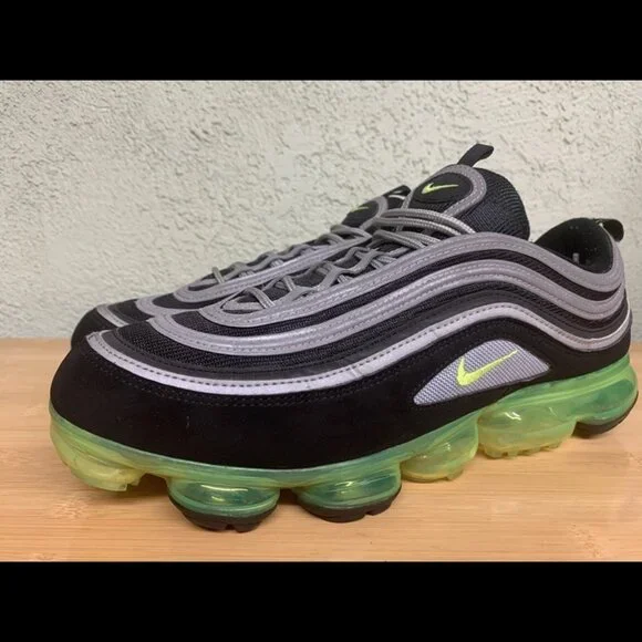 Size 13 - Nike Air Max‎ Vapormax 97 Black Volt Japan AJ7291-001 1 95 98
